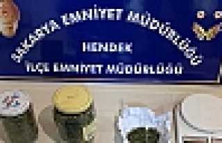 Hendek’te “Uyuşturucu madde ticareti” operasyonu