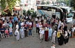 HENDEK’TEN İLK HACI KAFİLESİ UĞURLANDI
