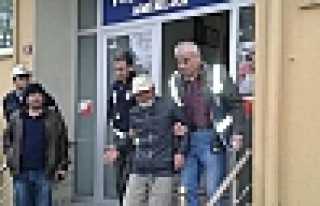 HIRSIZLIK YAPAN DEDE YAKALANDI