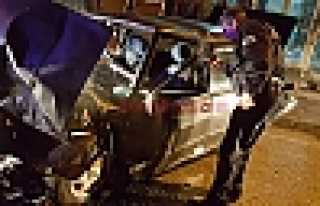 HENDEK'TE KAZA DÖRT KİŞİ YARALANDI