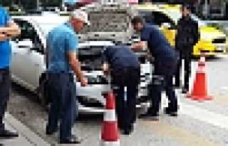 İtfaiyeden Kedi Kurtarma Operasyonu