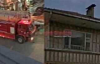 İTFAİYEDEN KEDİ KURTARMA OPERASYONU