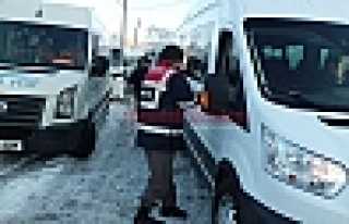 JANDARMADAN OKUL SERVİSİ DENETİMİ