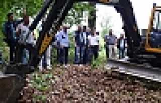 Kahraman Temür, Hendek'te İncelemelerde Bulundu