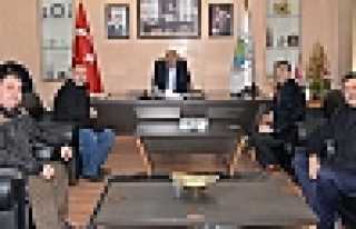 KAMYONCULAR VE TIRCILAR KOOPERATİFİNDEN ZİYARET