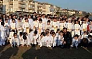 KARATECİLER TERFİ ETTİ