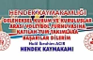Kaymakamlık Voleybol Turnuvası Başlıyor