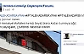 KEMALİYE HALKINDAN BAYRAK ASMA EYLEMİ