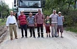 KIZANLIK MAHALLESİNDEN ASFALT İÇİN TEŞEKKÜR