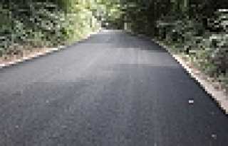 KIZANLIK SICAK ASFALTLA BULUŞTU