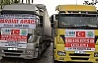 KOCATÖNGEL’DEN SURİYE’YE 25 TON UN