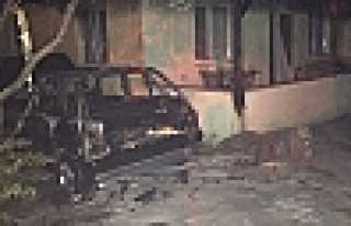 LPG’Lİ ARAÇ’TA YANGIN