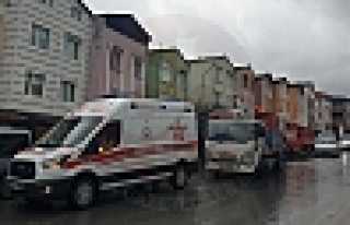 Makine Yangını Paniğe Neden Oldu