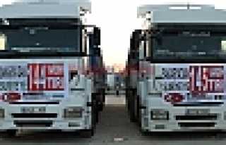 MBD HENDEK TEMSİLCİLİĞİNDEN HALEP'E UN DESTEĞİ