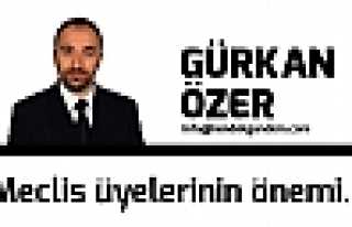 Meclis üyelerinin önemi…