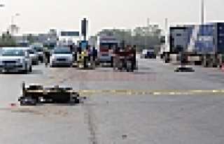 MOTOSİKLET SÜRÜCÜSÜ HAYATINI KAYBETTİ