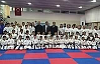 Müdürler’den Karatecilere Ziyaret