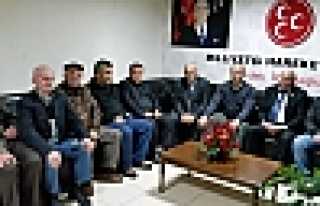 MUHTARLAR’DAN BABAOĞLU’NA HAYIRLI OLSUN ZİYARETİ