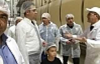 Orhan Burhan’dan Fabrika Ziyareti