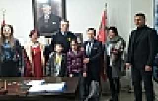 ÖZEL EĞİTİMDEN EMNİYET MÜDÜRÜNE ZİYARET