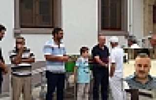 ÖZVER DUALARLA SON YOLCULUĞUNA UĞURLANDI