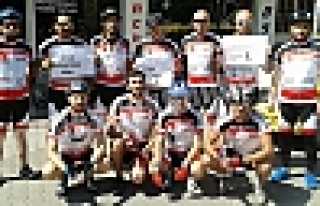 PEDALLAR SOMA İÇİN ÇEVRİLDİ