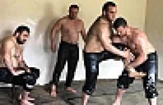 Pehlivanlar Hazırlanıyor