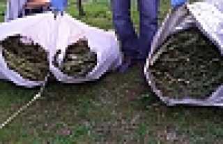 POLİS KİREMİTLERİ KIRARAK ESRARA ULAŞTI