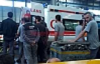 PRES MAKİNESİNDE CAN VERDİ