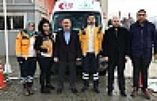 PÜSKÜLLÜ 112’Yİ ZİYARET ETTİ