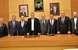 PÜSKÜLLÜ BELEDİYELERİ ZİYARET ETTİ