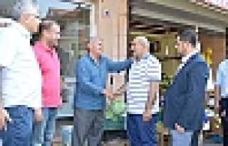 PÜSKÜLLÜ, ESNAF VE VATANDAŞLARLA BAYRAMLAŞTI