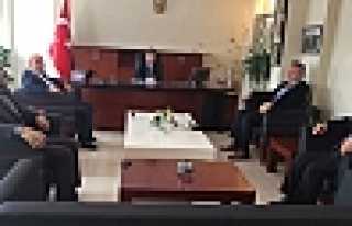  PÜSKÜLLÜ KAYMAKAM YILDIZ'I ZİYARET ETTİ