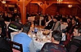 PÜSKÜLLÜ PERSONEL İLE BİRARAYA GELDİ