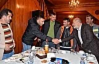 PÜSKÜLLÜ PERSONEL İLE BİRARAYA GELDİ