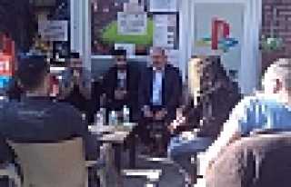 PÜSKÜLLÜ’DEN YANGIN ÇIKAN KAFELERE ZİYARET