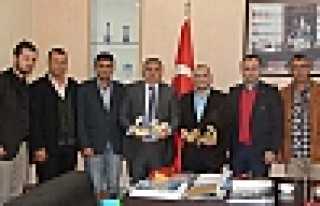 SAGİAD'DAN BAŞKAN İNCİ'YE ZİYARET 