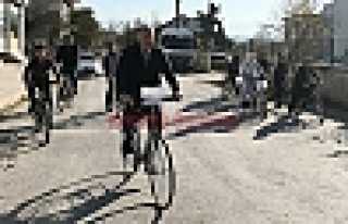 Sağlık İçin Pedal Çevirdiler