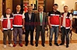 SAKE’DEN VALİ COŞ’A ZİYARET