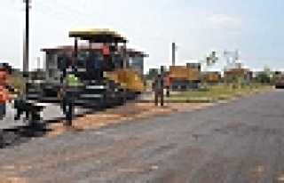 Sarıdede Asfaltlanıyor