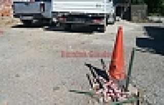 SASKİ KIRIP GEÇİYOR