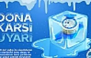 SASKİ’den don uyarısı