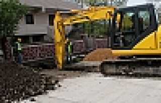 SASKİ’DEN HENDEK’E ALTYAPI ÇALIŞMASI