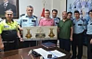 SAVCI GÜVEN’DEN VEDA ZİYARETİ