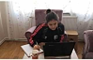 Şehit Mahmutbey'de Online LGS Denemesi