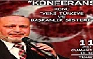 ŞEVKİ YILMAZ BAŞKANLIK SİSTEMİNİ ANLATACAK