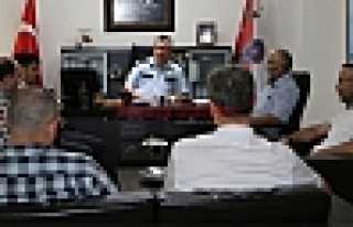 SOFU VE EKİBİ TAZİYE ZİYARETLERİNDE