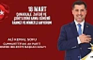 Sofu’dan Çanakkale Zaferi Mesajı