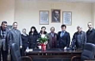 SPOR MÜDÜRÜNÜ ZİYARET