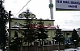 TARTIŞLAN CAMİNİN YENİ TABELASI ASILDI